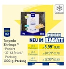Torpedo Shrimps im METRO Prospekt Torpedo Shrimps von Metro Chef im aktuellen METRO Prospekt für 9,62 €
