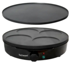 Crêpière 2 en 1 crêpe ou pancake - Techwood en promo chez Maxi Bazar Crêpière 2 en 1 crêpe ou pancake - Techwood dans le catalogue Maxi Bazar