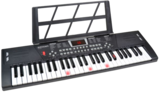 Clavier électronique de 54 touches et éclairage en promo chez JouéClub Clavier électronique de 54 touches et éclairage dans le catalogue JouéClub