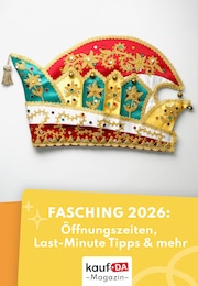 kaufDA Magazin Prospekt: "Fasching", 1 Seite, 30.01.2026 - 18.02.2026