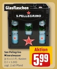 Mineralwasser von San Pellegrino im aktuellen REWE Prospekt