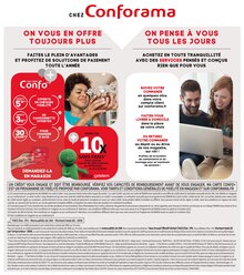 Prospectus Conforama à Sorgues, "Édition très spéciale : anniversaire", 44 pages de promos valables du 05/09/2023 au 02/10/2023