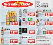 Aktueller Getränke Oase Getränkemärkte Prospekt in Ennigerloh und Umgebung, "Aktuelle Angebote" mit 1 Seite, 29.06.2026 - 04.07.2026