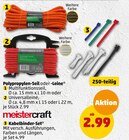 Polypropylen-Seil oder -Leine oder Kabelbinder-Set Angebote von Meistercraft bei Penny-Markt Offenburg für 2,99 €