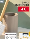 WC-Bürstenhalter im Angebot bei Woolworth in München WC-Bürstenhalter Angebote bei Woolworth München für 4,00 €