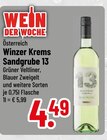 Gruener Veltliner im Trinkgut Prospekt Sandgrube 13 von Winzer Krems im aktuellen Trinkgut Prospekt für 4,49 €