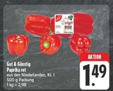 Paprika rot Angebote bei EDEKA Hoyerswerda für 1,49 €