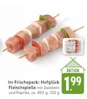 Fleischspieße bei E center im Prospekt "" für 1,99 €