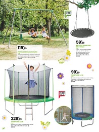 Prix et réduction Trampoline dans le prospectus JouéClub en cours Offre Trampoline dans le catalogue JouéClub du moment à la page 6