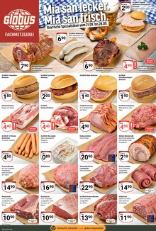 Schweinefleisch im aktuellen GLOBUS Prospekt (Jena) Schweinefleisch im GLOBUS Prospekt "Aktuelle Angebote" mit 32 Seiten (Jena)