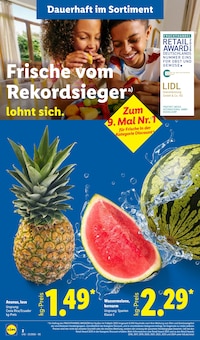 Obst im Lidl Prospekt "LIDL LOHNT SICH" mit 71 Seiten (Duisburg)