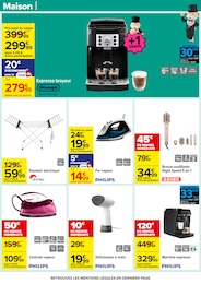Offre Centrale Vapeur dans le catalogue Carrefour du moment à la page 90