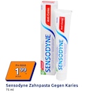 Zahnpasta Gegen Karies von Sensodyne für 1,99 € bei Action im Angebot Zahnpasta Gegen Karies von Sensodyne im aktuellen Action Prospekt