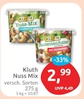 Nuss-Mix von Kluth für 2,99 € bei budni im Angebot Nuss-Mix von Kluth im aktuellen budni Prospekt