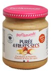 Purée 4 fruits secs - PERL'AMANDE en promo chez NaturéO Purée 4 fruits secs - PERL'AMANDE dans le catalogue NaturéO