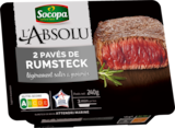Auchan Supermarché Tarare - Promo 2 PAVÉS DE RUMSTECK MARINÉS SOCOPA Promo 2 PAVÉS DE RUMSTECK MARINÉS SOCOPA à 5,99 € dans le catalogue Auchan Supermarché à Tarare