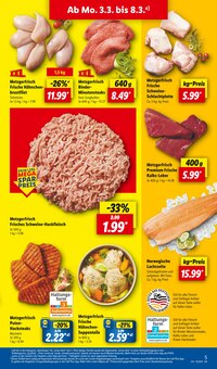 Fleisch im Lidl Prospekt "LIDL LOHNT SICH" mit 63 Seiten (Ulm)