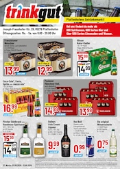 Trinkgut Discounter Prospekt der aktuellen Woche mit 4 Seiten, gültig von 07.09.2026 bis 12.09.2026, in Rohrbach und Umgebung Aktueller Trinkgut Discounter Prospekt in Rohrbach und Umgebung, "Aktuelle Angebote" mit 4 Seiten, 07.09.2026 - 12.09.2026