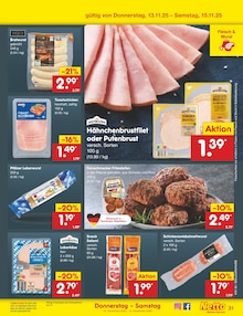 Wurst im aktuellen Netto Marken-Discount Prospekt (Kassel) Wurst im Netto Marken-Discount Prospekt "Aktuelle Angebote" mit 63 Seiten (Kassel)