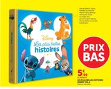 Les plus belles histoires Disney vol.2 en promo chez Super U Nantes à 5,99 €