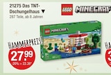 Minecraft 21275 Das TNT-Dschungelhaus im V-Markt Prospekt Minecraft 21275 Das TNT-Dschungelhaus von LEGO im aktuellen V-Markt Prospekt für 27,99 €