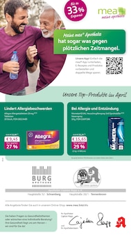 mea - meine apotheke Prospekt der Woche "Unsere April-Angebote" Seite 1, 01.04.2026 bis 30.04.2026 für Schramberg Aktueller mea - meine apotheke Prospekt "Unsere April-Angebote" Seite 1 von 4 Seiten für Schramberg