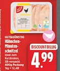 Hähnchen-Minutenschnitzel von GUT&GÜNSTIG für 4,99 € bei EDEKA im Angebot Hähnchen-Minutenschnitzel von GUT&GÜNSTIG im aktuellen EDEKA Prospekt
