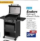 Elektrogrill eFlavour 2 Turbo im Angebot bei ALDI SÜD in Leinfelden-Echterdingen Elektrogrill eFlavour 2 Turbo Angebote von Enders bei ALDI SÜD Leinfelden-Echterdingen für 279,00 €
