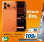 iPhone 17 Pro Max Angebote von Apple bei expert Fulda für 109,10 €