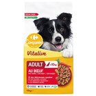 Croquettes pour chiens - CARREFOUR COMPANINO VITALIVE en promo chez Carrefour Saint-Étienne à 12,55 €