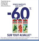 Intermarché Annecy - Promo -60% remise immédiate sur le 2ème sur tout alvalle Promo -60% remise immédiate sur le 2ème sur tout alvalle à dans le catalogue Intermarché à Annecy