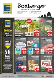 Discounter Prospekt von EDEKA Bestwig EDEKA Prospekt: "Aktuelle Angebote", 24 Seiten, 19.05.2025 - 24.05.2025
