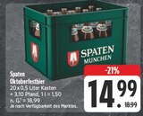 Oktoberfestbier bei EDEKA im Weidhausen Prospekt für 14,99 €