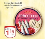 Sprotten in Öl im Angebot bei GLOBUS in Wiesbaden Sprotten in Öl Angebote von Dovgan bei GLOBUS Wiesbaden für 1,19 €