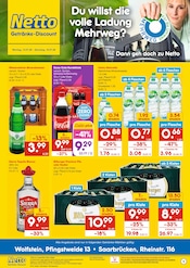 Netto Marken-Discount Discounter Prospekt der aktuellen Woche mit 2 Seiten, gültig von 13.07.2026 bis 18.07.2026, in Riegelsberg und Umgebung Aktueller Netto Marken-Discount Discounter Prospekt in Riegelsberg und Umgebung, "DER ORT, AN DEM DU IMMER AUSGEZEICHNETE PREISE FINDEST." mit 2 Seiten, 13.07.2026 - 18.07.2026