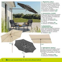Sonnenschirm im Pflanzen Kölle Prospekt "Gartenmöbel 2024!" mit 80 Seiten (Potsdam)