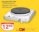 Kochplatte EKP 3405 Angebote von Clatronic bei GLOBUS Bochum für 12,99 €