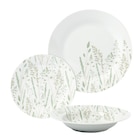 Service vaisselle 18 pièces - Gamme Partie de Campagne - CARREFOUR HOME en promo à 19,99 € chez Carrefour Market Service vaisselle 18 pièces - Gamme Partie de Campagne - CARREFOUR HOME dans le catalogue Carrefour Market