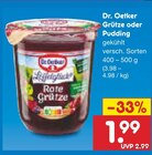 Grütze oder Pudding von Dr. Oetker im aktuellen Netto Marken-Discount Prospekt für 1,99 €
