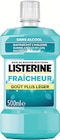 Bain de bouche fraîcheur sans alcool - Listerine en promo chez Intermarché Super Bain de bouche fraîcheur sans alcool - Listerine dans le catalogue Intermarché Super