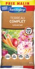 Terreau complet universel - Fertiligène dans le catalogue Castorama