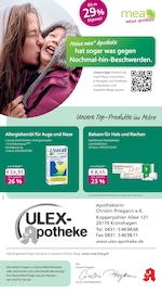 mea - meine apotheke Apotheken Prospekt der aktuellen Woche mit 4 Seiten, gültig von 01.03.2026 bis 31.03.2026, in Kronshagen und Umgebung Aktueller mea - meine apotheke Apotheken Prospekt in Kronshagen und Umgebung, "Unsere März-Angebote" mit 4 Seiten, 01.03.2026 - 31.03.2026