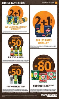 Promotion Monster dans le prospectus Intermarché Super, valable du 06/10/2026 au 18/10/2026 Promo Monster dans le catalogue Intermarché Super du moment à la page 5