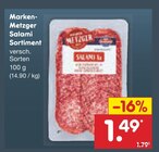 Salami Sortiment im Netto Marken-Discount Prospekt Salami Sortiment von Marken-Metzger im aktuellen Netto Marken-Discount Prospekt für 1,49 €