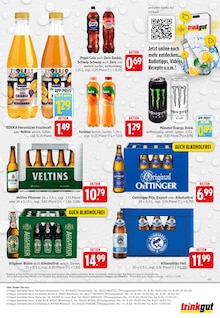 Veltins im Trinkgut Prospekt "Aktuelle Angebote" mit 8 Seiten (Heidelberg)