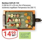 Bambus-Grill LR-133 Angebote von Just Vegan bei GLOBUS Krefeld für 14,99 €