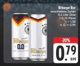 Bitburger 0.0 im Angebot bei EDEKA in Bad Mergentheim Bitburger 0.0 Angebote von Bitburger bei EDEKA Bad Mergentheim für 0,79 €
