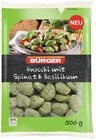 Gnocchi Spinat & Basilikum von BÜRGER für 1,79 € bei Penny im Angebot Gnocchi Spinat & Basilikum von BÜRGER im aktuellen Penny Prospekt