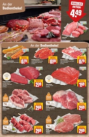 Schweinefleisch im REWE Prospekt in Bensheim Aktueller REWE Prospekt mit Schweinefleisch, "Dein Markt", Seite 12