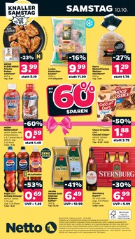 Cola im aktuellen Netto mit dem Scottie Prospekt (Norderstedt) Cola im Netto mit dem Scottie Prospekt "Günstig. Besser. Für Dich." mit 43 Seiten (Norderstedt)